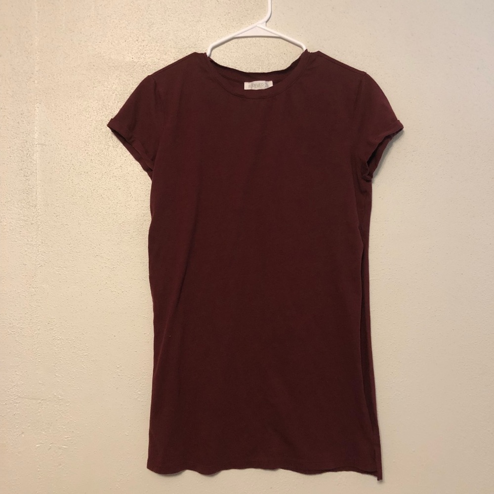 Forever 21 Maroon Tee